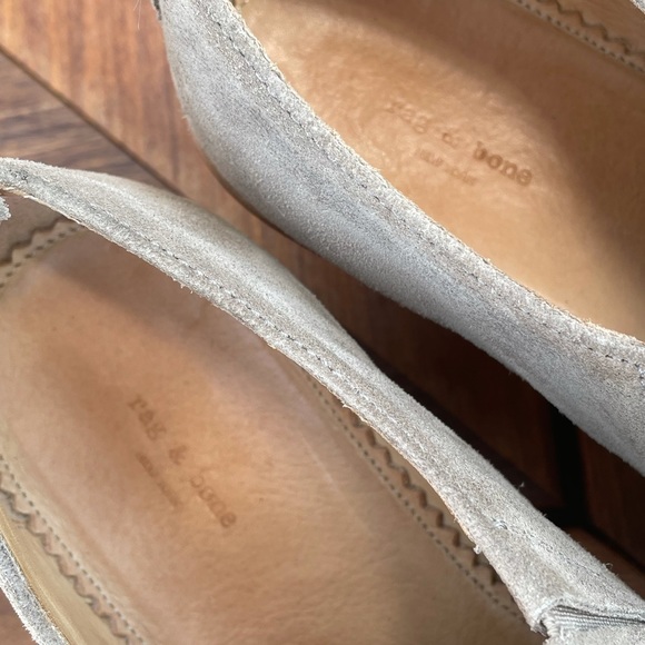 Rag & Bone suede leather low ankle booties 9.5 - Picture 8 of 15